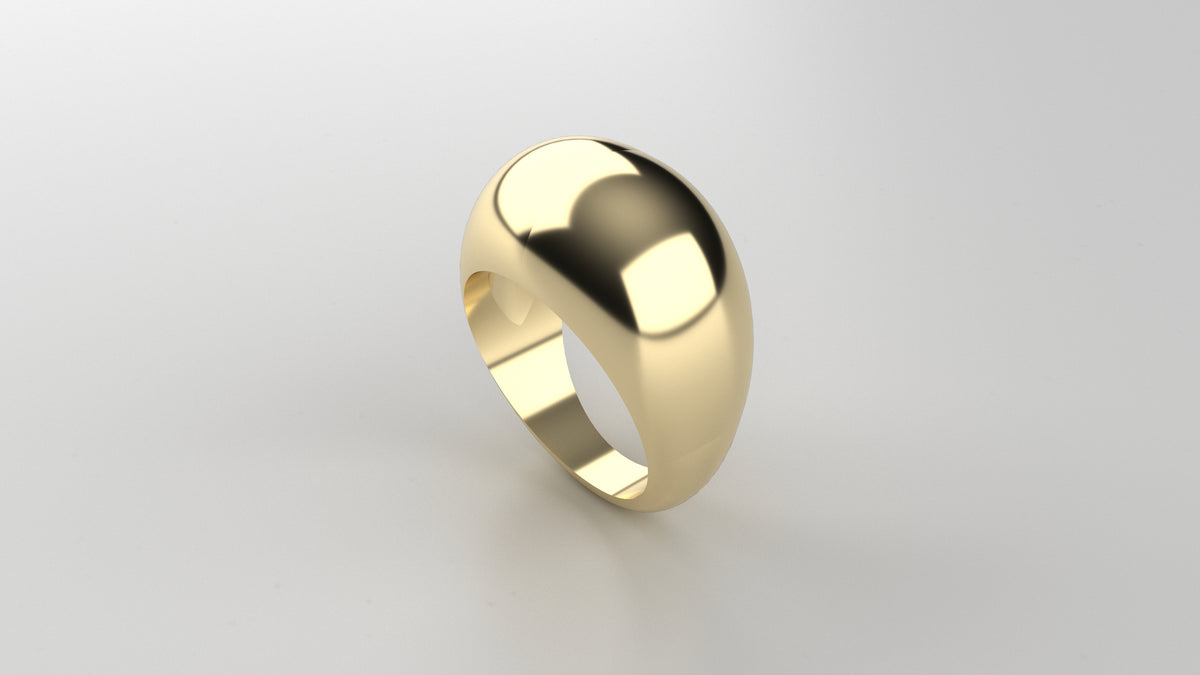 Gold Dome Ring